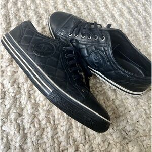 CHANEL l Quilted Leather Sneaker
